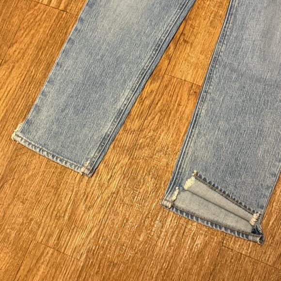 Rag & Bone Dre Low-Rise Light Wash Slim Boyfriend Jeans in Arrow Highway Size 24 - Picture 6 of 13